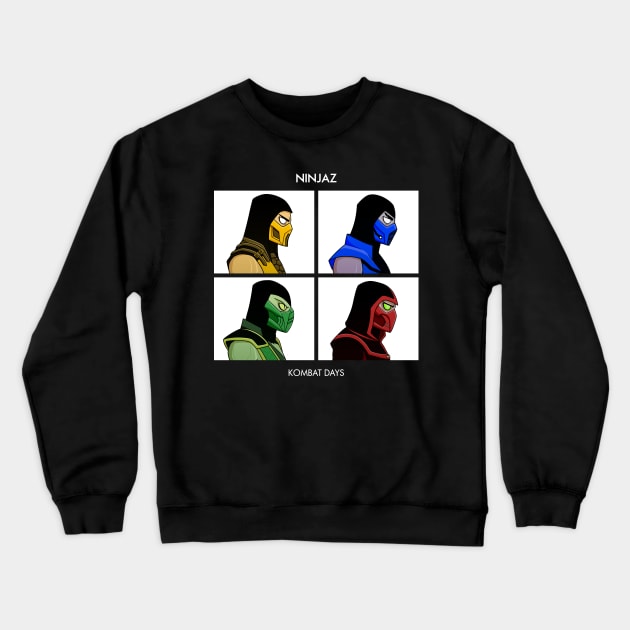 Ninjaz Crewneck Sweatshirt by natexopher